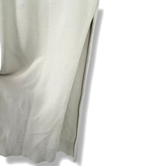 CO Long Sleeveless Knit Sweater Side Slits Womens Size Small 2020 - Picture 5 of 7